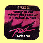 Turbana Red 4236